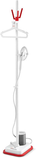 Parownice do ubrań Polti, GSF80R – 2000 W, 1.2 l, 18 kg, Biały / Czerwony – parownica do ubrań, pionowy defroiseur stopy