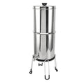 Aramox Filtr do wody, system filtracji wody – 3850 g, Srebrny, stal nierdzewna, Filtr