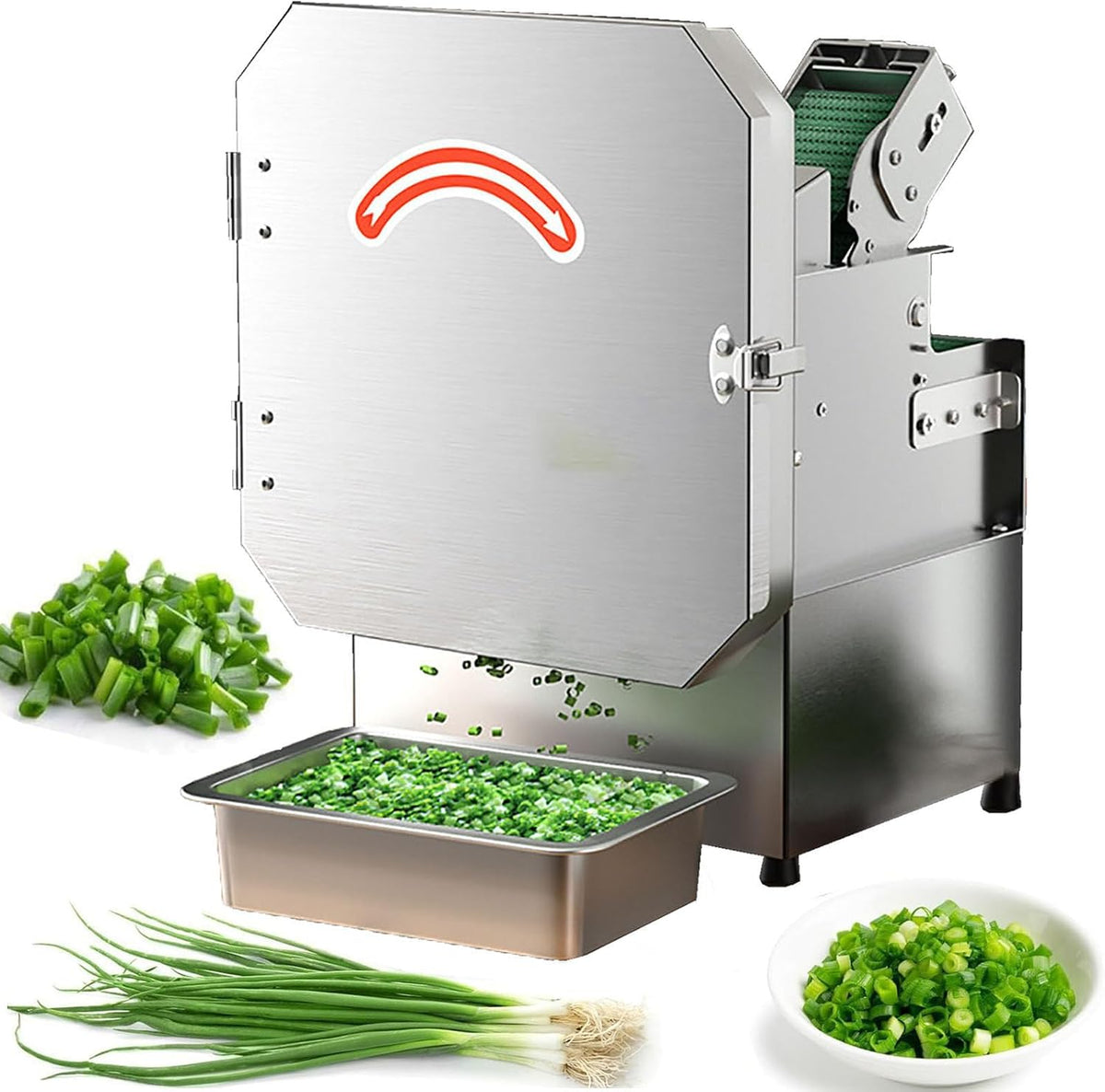 Krajalnica – 200 W, 7 cm, 300 kg, Czarny – Komercyjny elektryczny kranik do warzyw, solidny śrubokręt do żywności, do przemysłowej restauracji Kuchnia