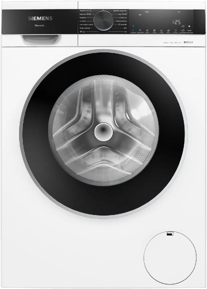 SIEMENS Pralka, WG44, 9 kg – 60 cm, Biały, WG44 G2ZAES, min biały