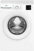 BEKO Pralka, BMWU3921W, 9 kg, 55 l – 1200 RPM, Biały, stal nierdzewna, oświetlenie LED – Wi-Fi, samoczyszczenie, BMWU3921W 9 kg, ładowanie z przodu