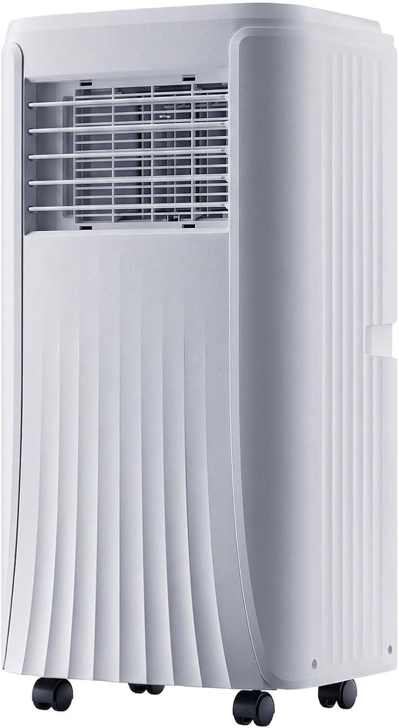 Klimatyzator Wuufake, 000 Btu, 30 m – 3 W, Biały, 3 w 1, 4 -in-1 24- godzinny – minutnik, oscylacja, 2 prędkości chłodzenia