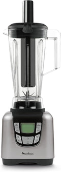 Moulinex Blender, LM935E10, 9 l – 1500 W, Szary / Czarny, kielichowy, czarny