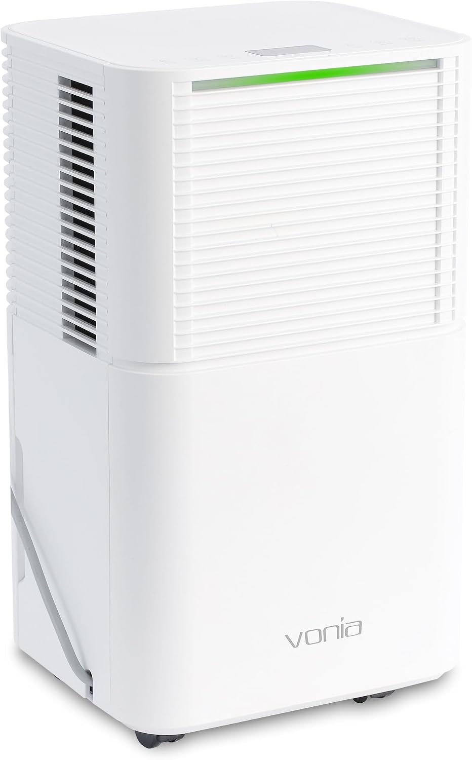 Osuszacz powietrza Vonia – 5 l, 35 m, 45 dB, Biały – automatyczne wyłączanie, Odnawiacz, 12 l / dzień 24H, zegar – duży zbiornik, cichy