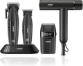 VGR Maszynki do strzyżenia, 4 W – 1 m, Czarny, USB, maszynka do strzyżenia – 640 S4 4 W 1 męski zestaw do włosów