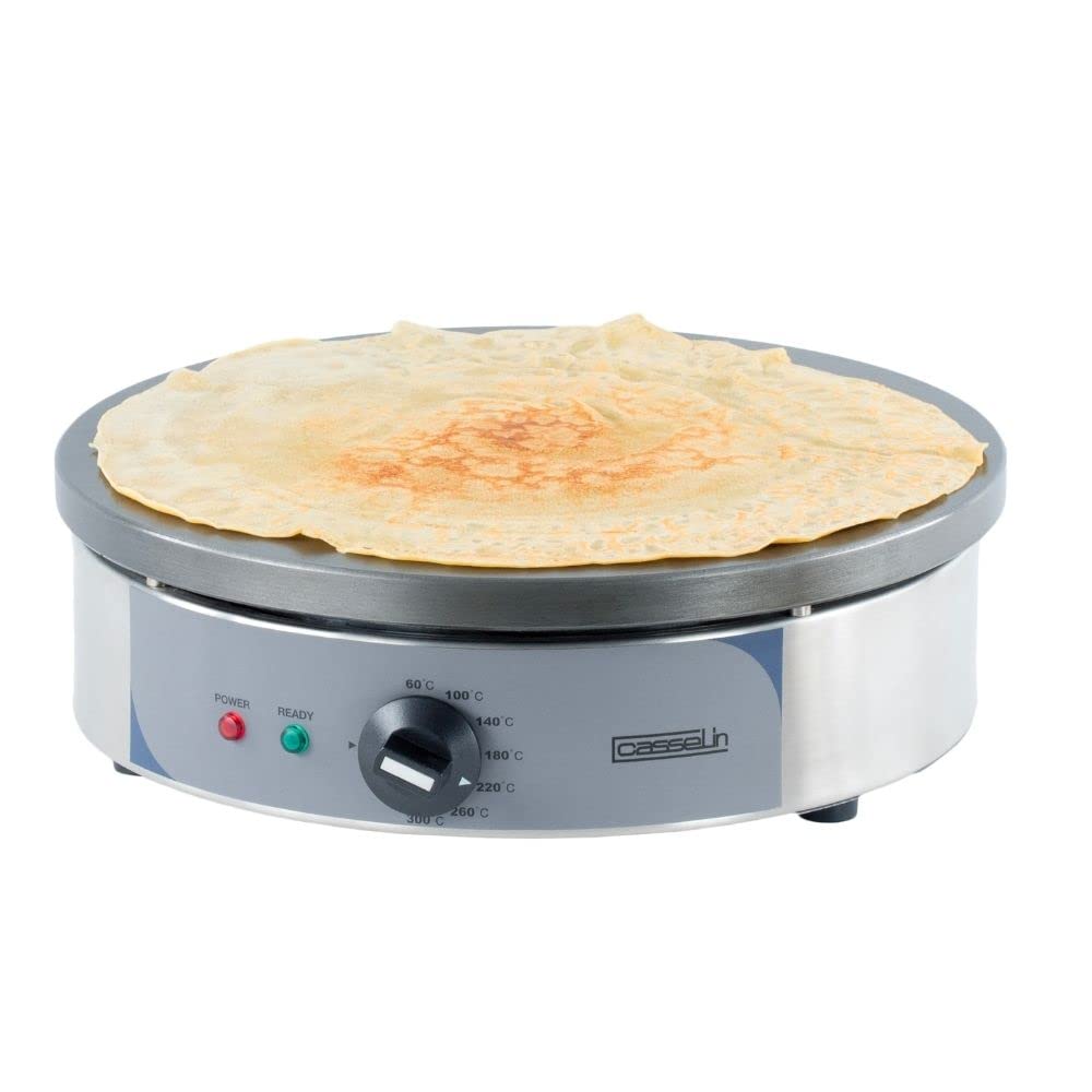 Crêpeiers Przewodniczący Casselin, CCR35E, 200 W, 230 V – 130 mm, Czarny, CCR35E Kreaper okrągłe 35 elektryczny