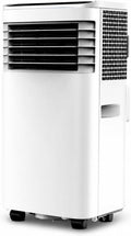 Klimatyzator przenośny HUANQIN, klimatyzator mobilny – 7000 BTU, 3 W, Biały, 3 w 1 – 3-in-1 klimatyzator
