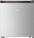 Minilodówka SEVERIN, mała lodówka – 46,8 x 44,5 x 50 cm, 45 l, 40 dB, Srebrny – Mini lodówka z komorą niskotemperaturową, 40 dB(A), 80 kWh/rok