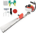 Taozhiyy Nożyce do żywopłotu – 650 W, 7500 obr./min, 70 cm, Czerwony/Biały/Czarny – praca bezprzewodowa, 22,5 cc 650 W, spalinowe