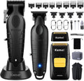 Maszynki do strzyżenia KEMEI – 3 W, 1 m, Czarny, USB – 3 w 1, maszynka do strzyżenia, Kosiarka do włosów