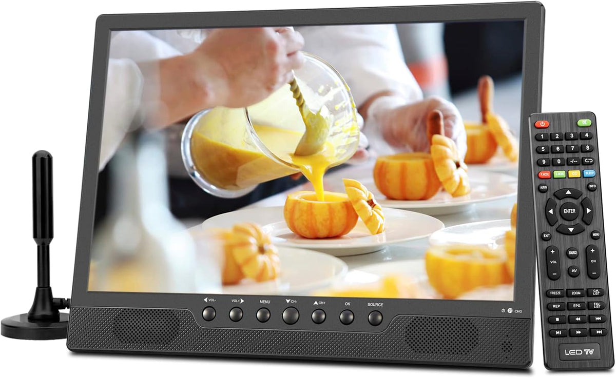 KCR Telewizor Smart TV, DVB-T2, 0 cali – 220 V, Szary, USB, Smart TV – przenośne, 0 Inches Freeview, wejście AV