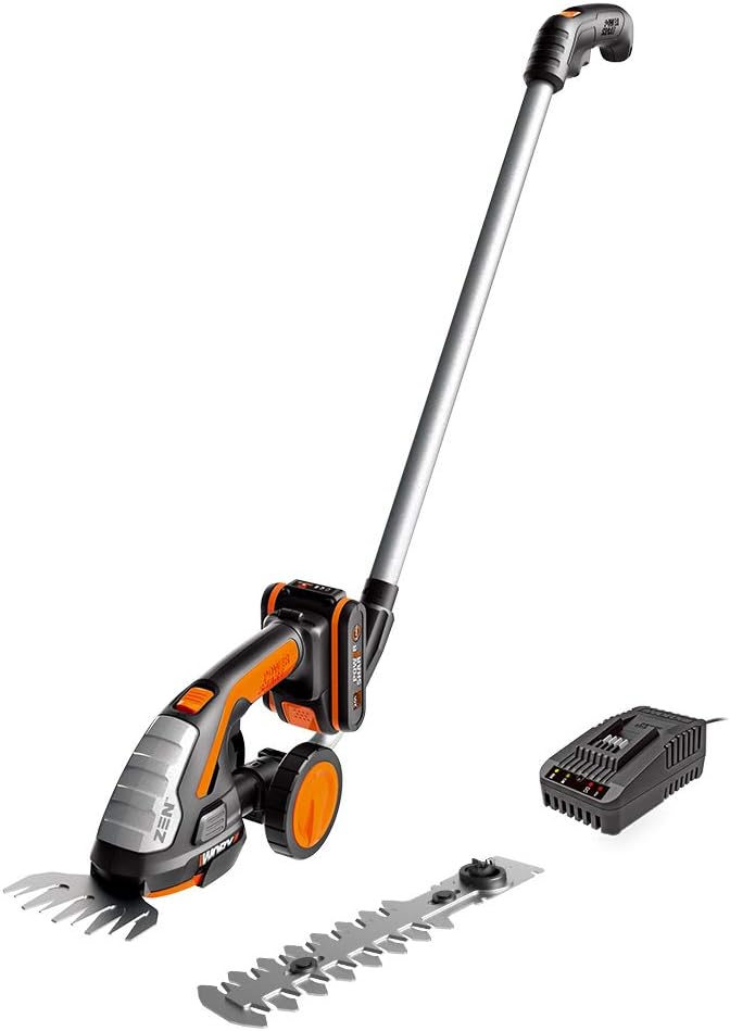 Nożyce do trawy WORX – WG801E.3, 20 V, 2.0 Ah, 8 mm – Czarny