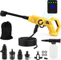 Myjka ciśnieniowa JOJOCY, myjka wysokociśnieniowa – 18 V, 5 m, 380 W, Żółty – metal, praca bezprzewodowa, DeWalt V 20 Wysokie czyszczenie ciśnieniowe