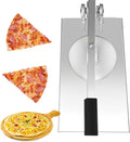 CYTBEK Pizza Roulettes, 24 cm, Srebrny – stal nierdzewna, prasa, pizza, ciasto