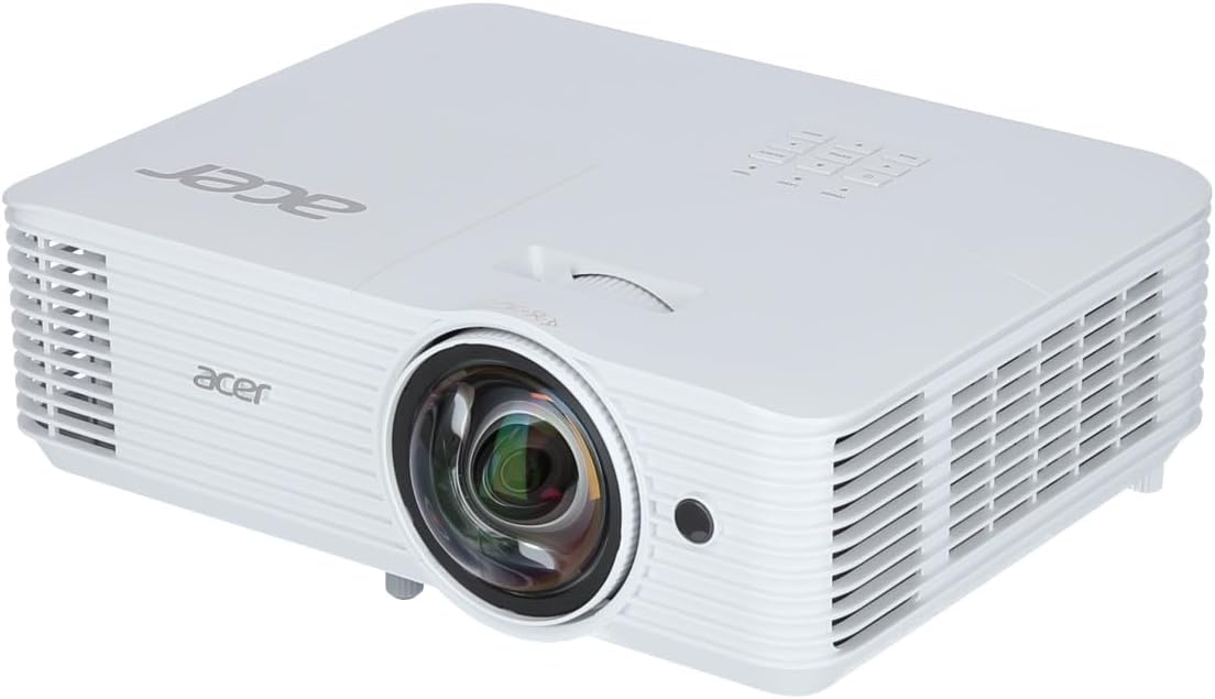 Projektor acer, 3,40 m, 5 V, Biały – praca bezprzewodowa, DLP H6518STi do krótkich odległości (Full HD, 1920 x 1080 pikseli, 3500 ANSI lumenów