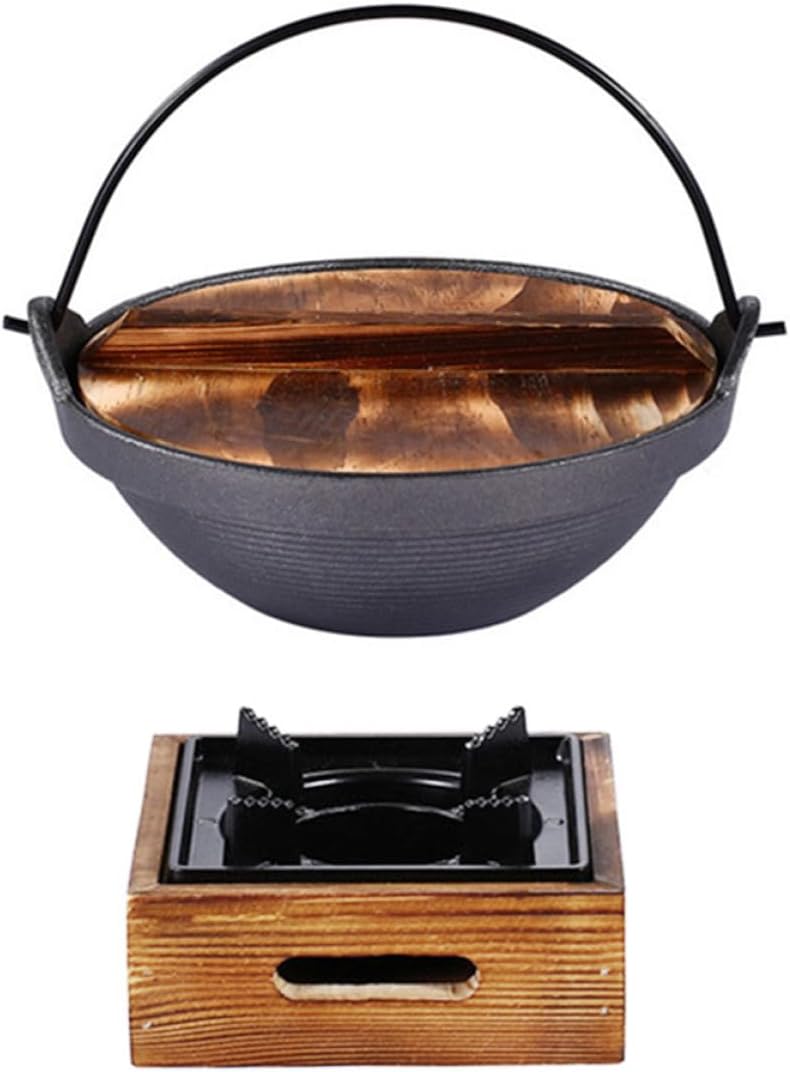 Toyvian Piece holenderskie, 20,00 x 20,00 x 12,80 cm, Czarny, Wielofunkcyjny zawieszony Pot – Kryty i zewnętrzny Mijotowane Gotowanie