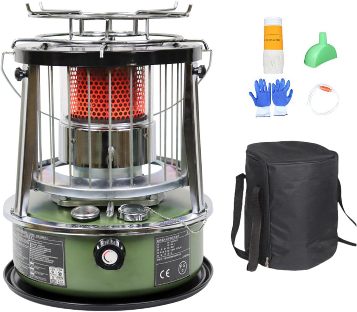 Générique Grzejnik elektryczny, 4.3 kg, 2.6 kW, Szary – plener, kemping, sprzęt grzewczy, Ogrzewanie w Napoju Wnętrze