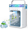 Klimatyzator przenośny Tiptop Home, klimatyzator mobilny, 2/4/8H – 1000 ML, 4 W, Biały, oświetlenie LED – USB, Klimatyzator 1000 ML 2, 4 w 1 2/4/8H