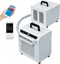 Klimatyzator przenośny, klimatyzator mobilny, 300BTU, 1300 W – 300 BTU, 110 V, Biały, USB – Wi-Fi, Klimatyzator 1300 W / 300BTU 110 V / 220 V