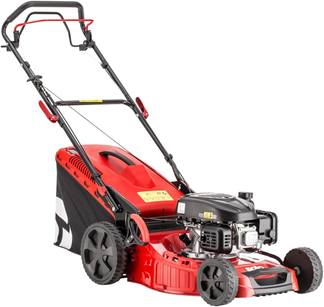 AL-KO Kosiarki listwowe, 2,1 kW, 46 cm – 65 l, Czerwony/Czarny, Kosiarka spalinowa Easy SBA Pro 4716 SP-A Solo by, silnik 2,1 kW