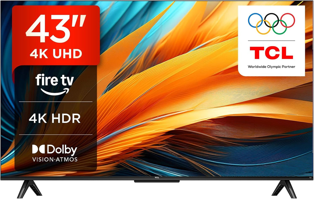 Telewizor Smart TV TCL, 43PF650, 43 cali, Czarny – oświetlenie LED, telewizor, 43PF650 Airplay2 Smart TV, 4K UHD – Sound Dolby, HDR 10