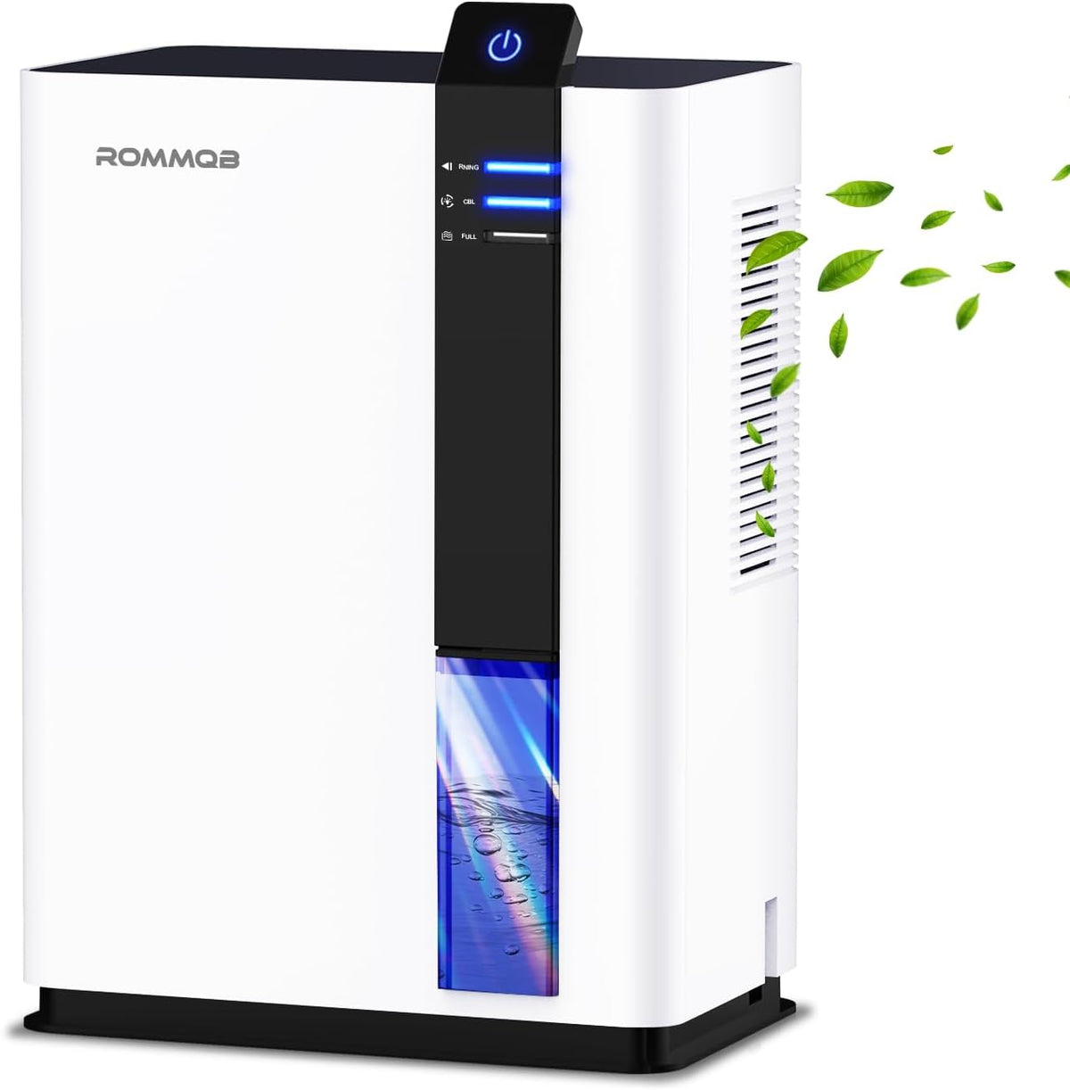 Osuszacz powietrza ROMMQB, 3000 ML, Biały, miejsce do przechowywania – 5 Światła