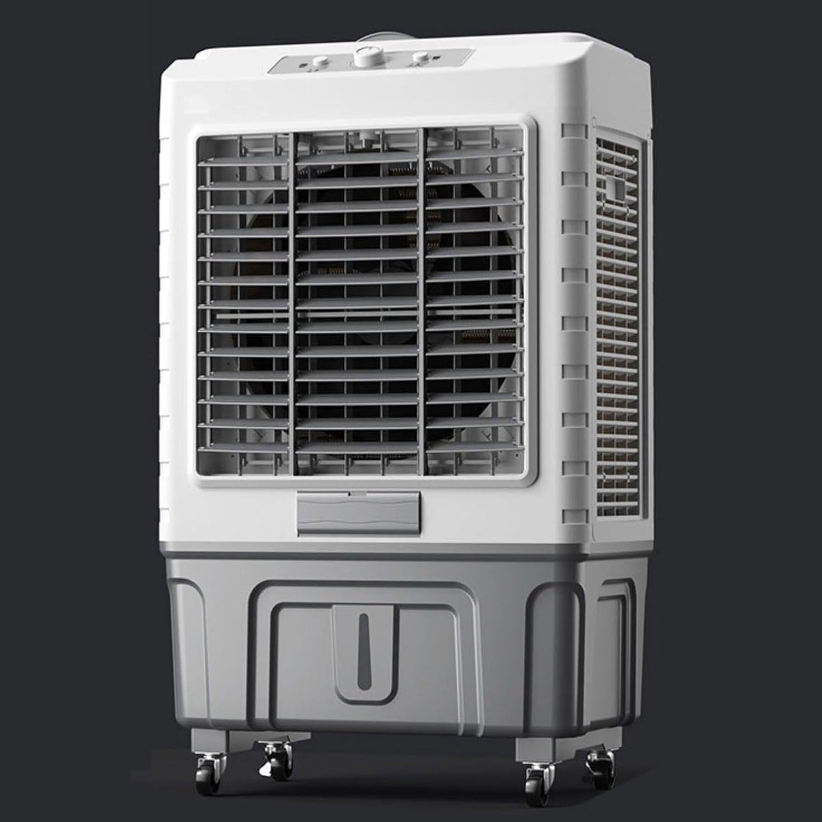 Klimatyzator przenośny LCAIHONG – klimatyzator mobilny, 88 cm, 55 l, Biały – Klimatyzator, przenośny, licznik, 3 prędkości – oscylacja