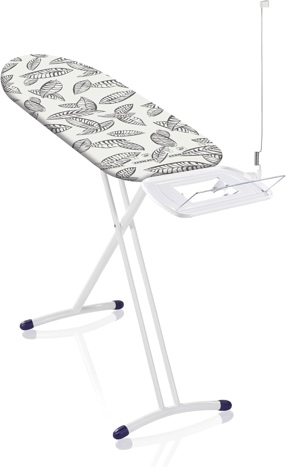 Świece Leifheit, 130 x 45 cm, Szary – metal, składana konstrukcja, Płyta, Stojak – Stolik, wieszaki