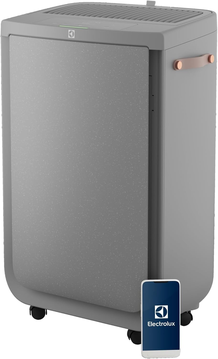 Electrolux Oczyszczacz powietrza – EPU72571UG, 73 m, Szary, Wi-Fi – 73 m2 EPU72571UG, Ciche, Filtracja powietrza Czystego HEPA w 4 krokach