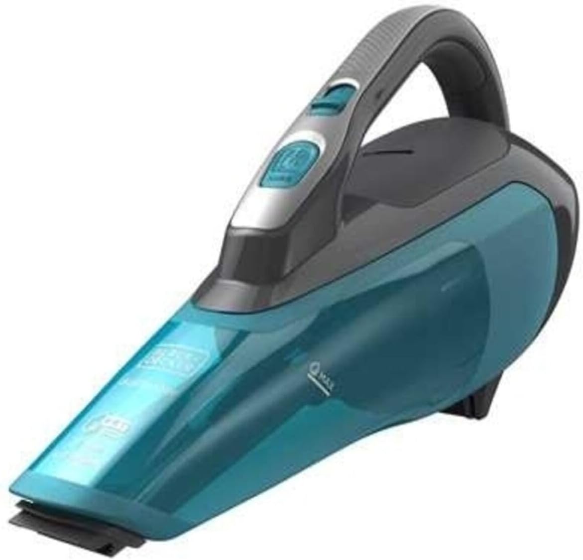Odkurzacz BLACK+DECKER, WDA320J – 20 W, 500 ml, 10.8 V, Czarny – oświetlenie LED, ręczny, Autonomia: 12 min, 10.8 V WDA320J-QW