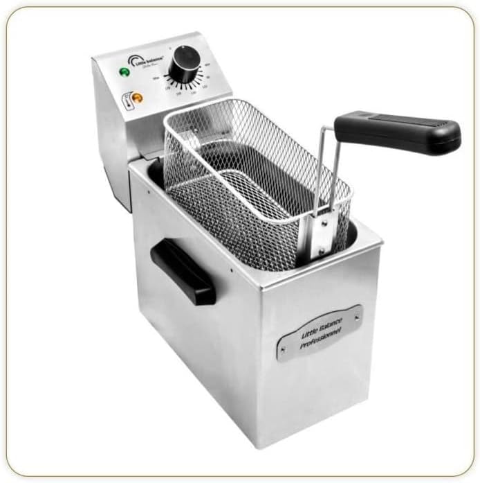 Frytkownica LITTLE BALANCE – 4 l, 3200 W, 8481 M, Srebrny – stal nierdzewna, BALANCE, BALANCE MORSKA