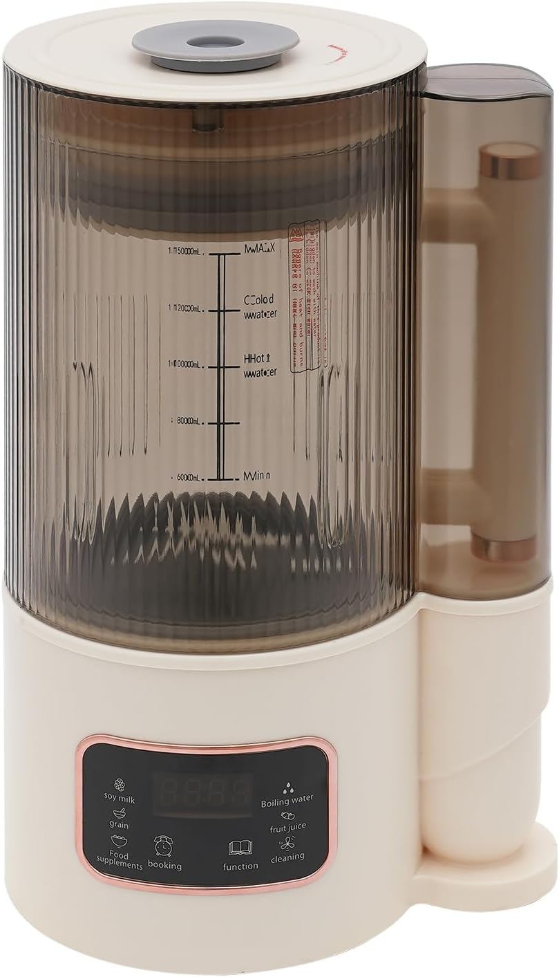 Loobiiny Automatyczne spieniacze do mleka, 500 W, 1500 ml – 48 dB, Czarny, spieniacz do mleka, Maszyna do mleka – drewno