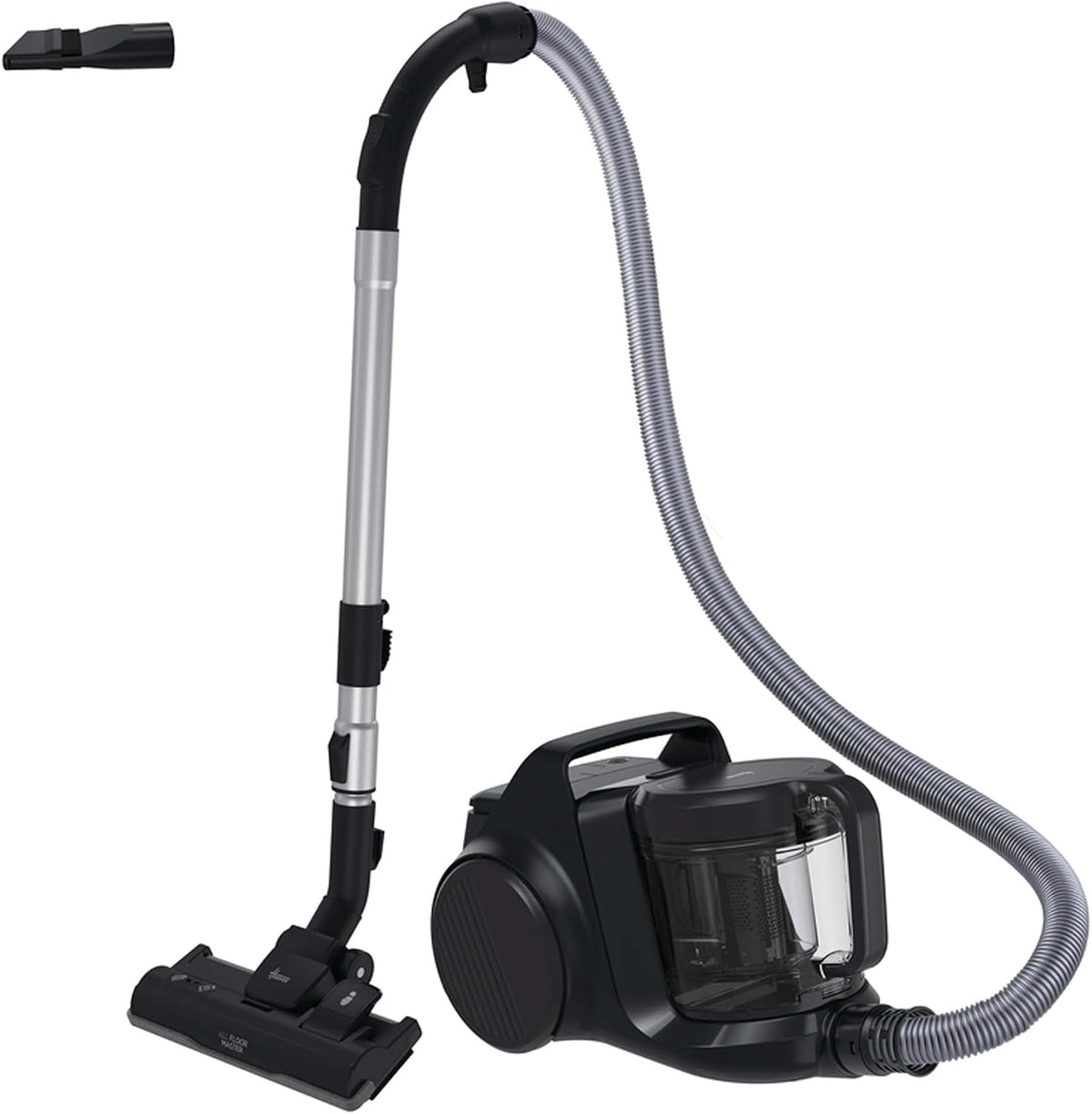 Hoover Odkurzacz, HP2, 10 m – 5 l, 850 W, Czarny, tradycyjny – HP2 10m, 5 l Bac, EPA Filtr