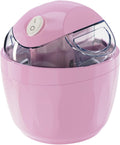 Kostkarka do lodu MagiDeal, maszyna do lodu – 12 W, 14.3 x 14.3 x 16,5 cm, 500 ml, Różowy – aluminium, i sorbetu, aparatura, kuchnia z pokrywą
