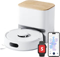 SwitchBot Robot sprzątający, odkurzacz automatyczny, K11 – 9 cm, 50 dB, Biały, K11+ robot odkurzający z mopem – 6000 Pa, wydajne ssanie