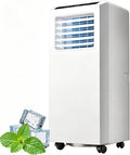 Klimatyzator przenośny XIUNYIE – klimatyzator mobilny, 9000 btu, 330 × 295 × 690 mm, 220 V – Biały, RAF 8000 9000btu klimatyzator, zewnątrz