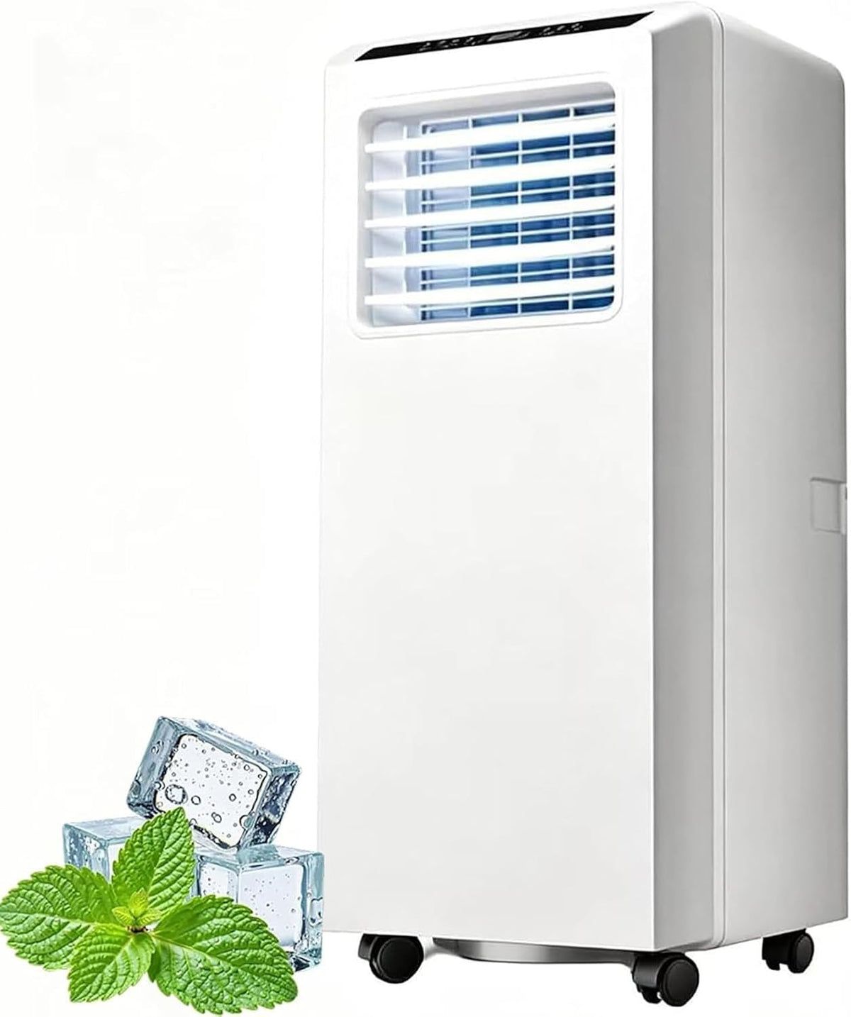 Klimatyzator przenośny XIUNYIE – klimatyzator mobilny, 9000 btu, 330 × 295 × 690 mm, 220 V – Biały, RAF 8000 9000btu klimatyzator, zewnątrz