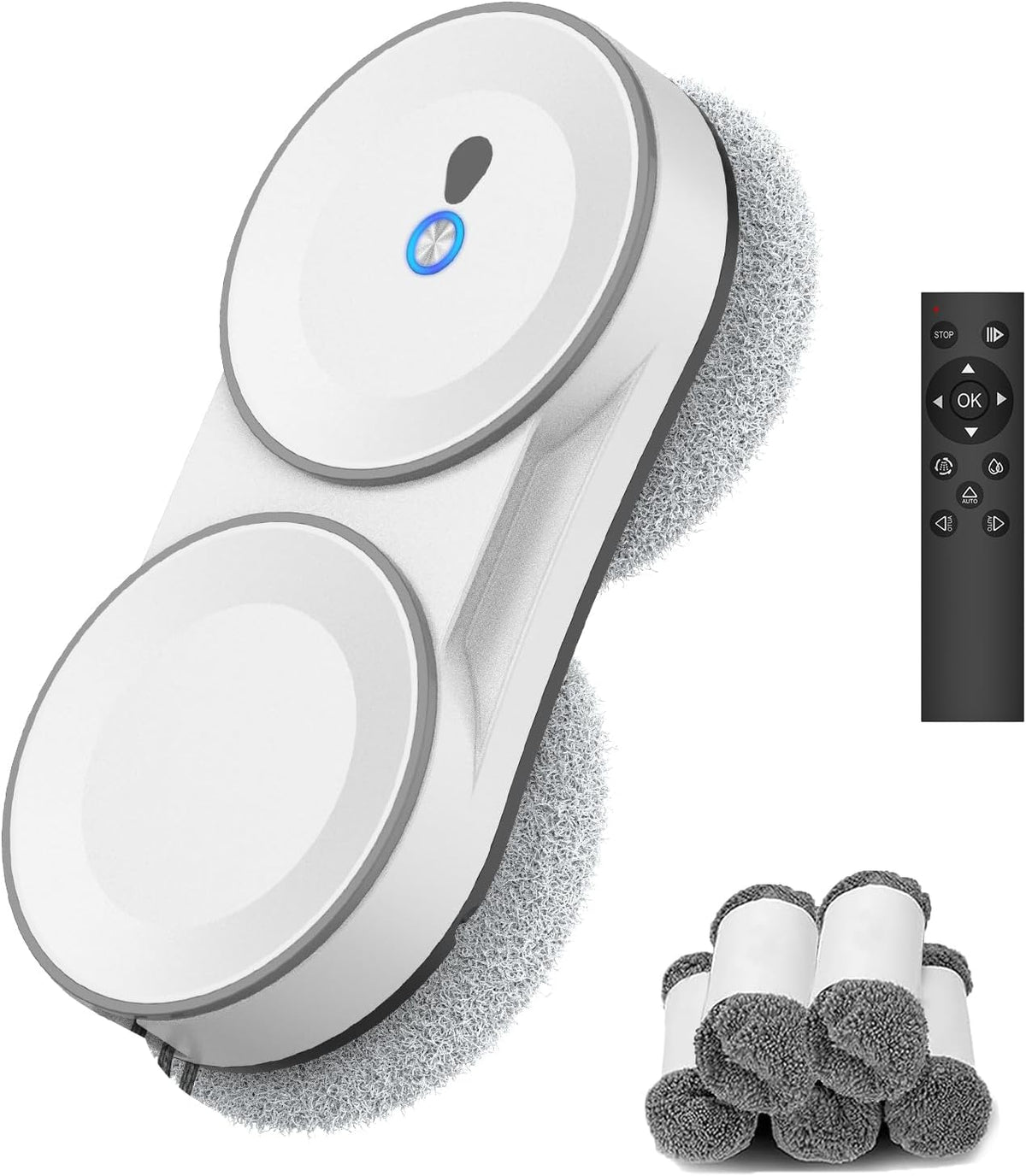 Szklane środki czyszczące GAGAFEEL – 60 ml, 295 × 145 × 68 mm, 240 V, Czarny – pilot zdalnego sterowania, elektryczny czyszczący szkło, Robot