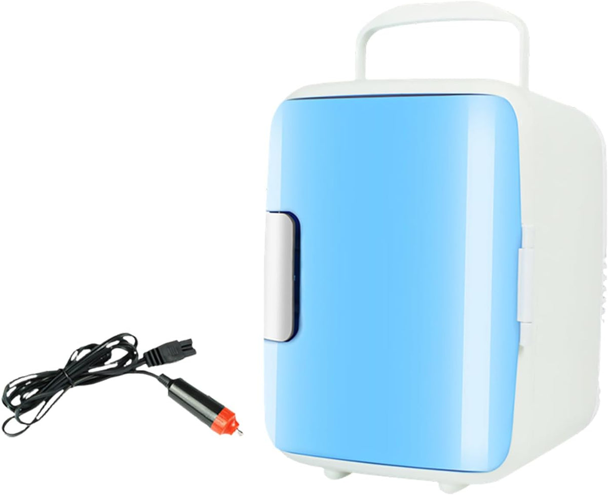 Lodówka Kaeltsyn, 8 l, 12 V, 25x17x23,5 cm – Biały, pojemność 8 l, funkcje chłodzenia i ogrzewania, do podróży – pikniki, biura