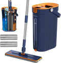 Zestawy do broomów i wiader VACUER, K1, 172 cm – Srebrny, stal nierdzewna, K1-Pro szczotka, duży zbiornik – higiena