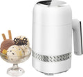 Kostkarka do lodu QFGain, maszyna do lodu – 40 dB, 60 W, 19,8 cm, Czarny – Deser, Grobowiec, Przenośny, i sorbetu – 6 tryby, dla Yaourt