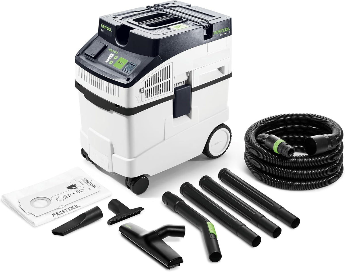 Odkurzacz Festool, 25 l, 1200 W – Czarny, CT 25, profesjonalny
