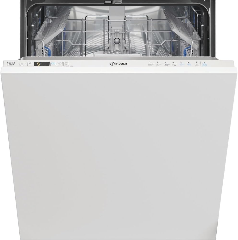 Zmywarka Indesit, 3C24, 60 cm, Biały – do zabudowy, białe, DCI A