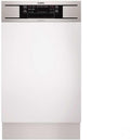 AEG Zmywarka, F78420IM0P – 45 dB, 9,9 l, Czarny / Srebrny, stal nierdzewna – F78420IM0P 9Seater, tłumik, czarny, Cisza