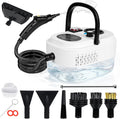 Myjka parowa okanemoqi – 2500 W, 1200 ml, 5 bar, Czarny – 15-osobowy, Elektryczna chłodnica, 15-osobowy czyszczący, przenośny – duży zbiornik