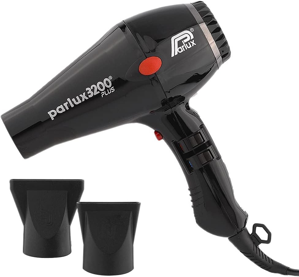 Suszarka do włosów Parlux – Czarny, Compact 3200 do użytku profesjonalnego Czarny