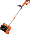 TONFEION Odśnieżarka, maszyna do odśnieżania, 32 cm, 1800 W – 220 V, Czarny, W 220 kabel, maszyna do usuwania śniegu – 15 cm