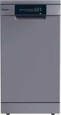 Zmywarka CANDY, 45 CM, 47 dB, 9 l – Srebrny, klasa energetyczna E, cienka forma, srebro – LAVE- VAISSELLE LARGE 45 CM 10 COVERS 47 dB klasa E srebrny