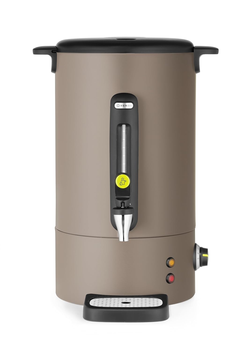 Dystrybutorzy napojów HENDI, 16 l, 1650 W, 230 V – Srebrny, stal nierdzewna, czajnik elektryczny, 60 Hz – 50 / 60 Hz